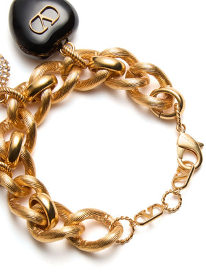 VALENTINO GARAVANI Curb Chain Vlogo Signature Bracelet