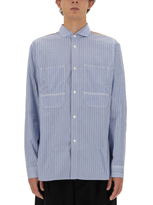 JUNYA WATANABE MAN Regular Fit Cotton Shirt - Size L