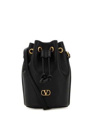 VALENTINO GARAVANI Mini Leather Bucket Handbag