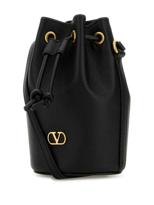 VALENTINO GARAVANI Mini Leather Bucket Handbag