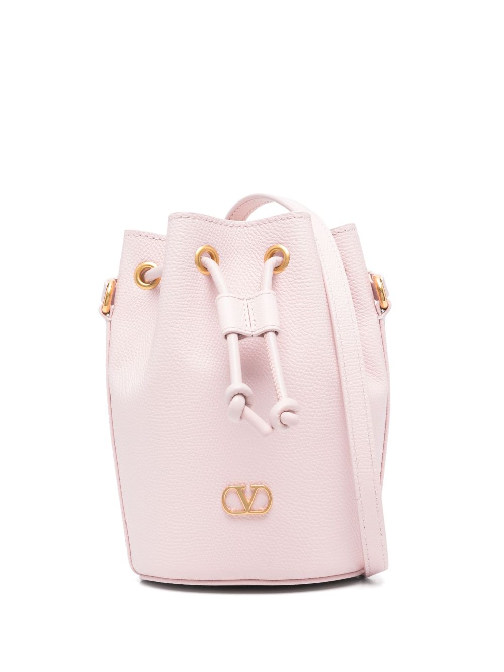 VALENTINO GARAVANI Mini Leather Bucket Handbag