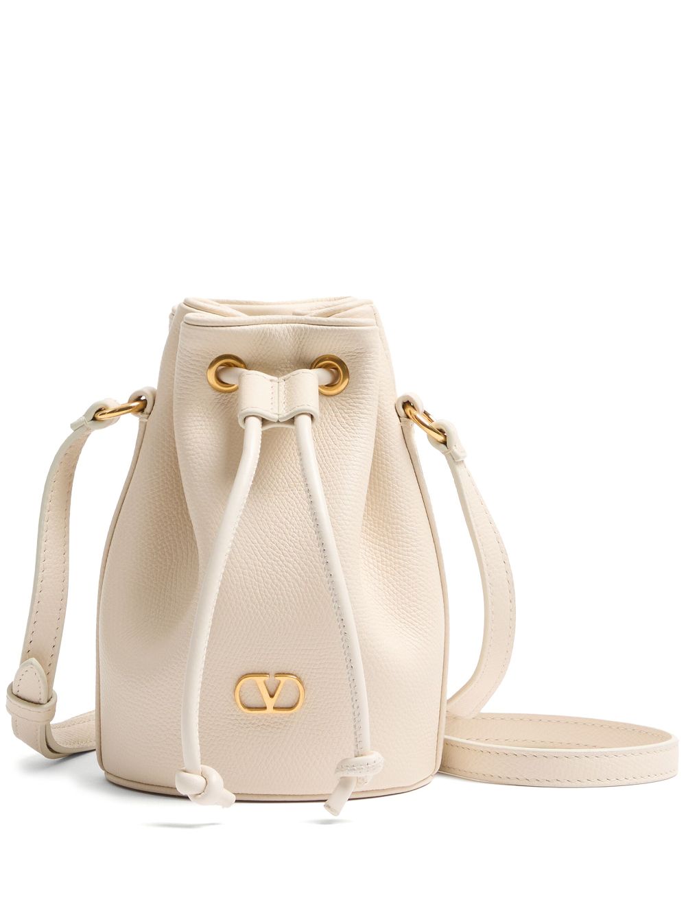 VALENTINO GARAVANI Mini Leather Bucket Handbag