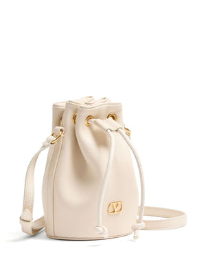 VALENTINO GARAVANI Mini Leather Bucket Handbag