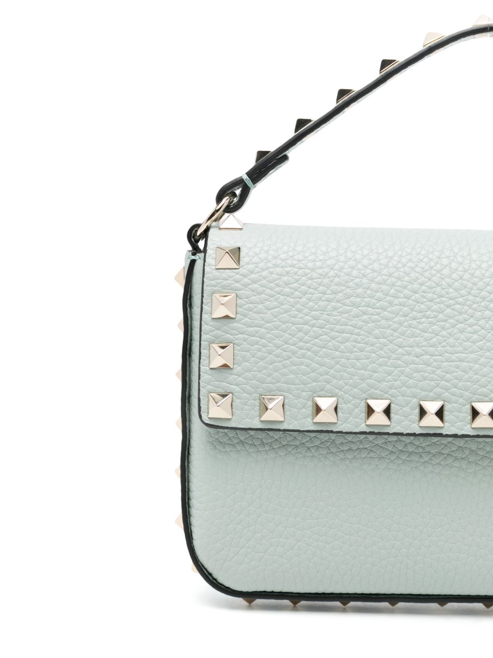 VALENTINO GARAVANI Mini Rockstud Leather Handbag