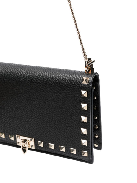 VALENTINO GARAVANI Mini Handbag with Rockstud Detailing