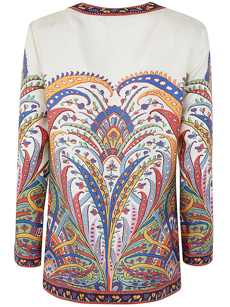 ETRO Silk Twill Jacket for Women - Perfect for Spring/Summer 2024