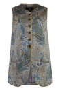 ETRO Single-Breasted Paisley Vest for Women