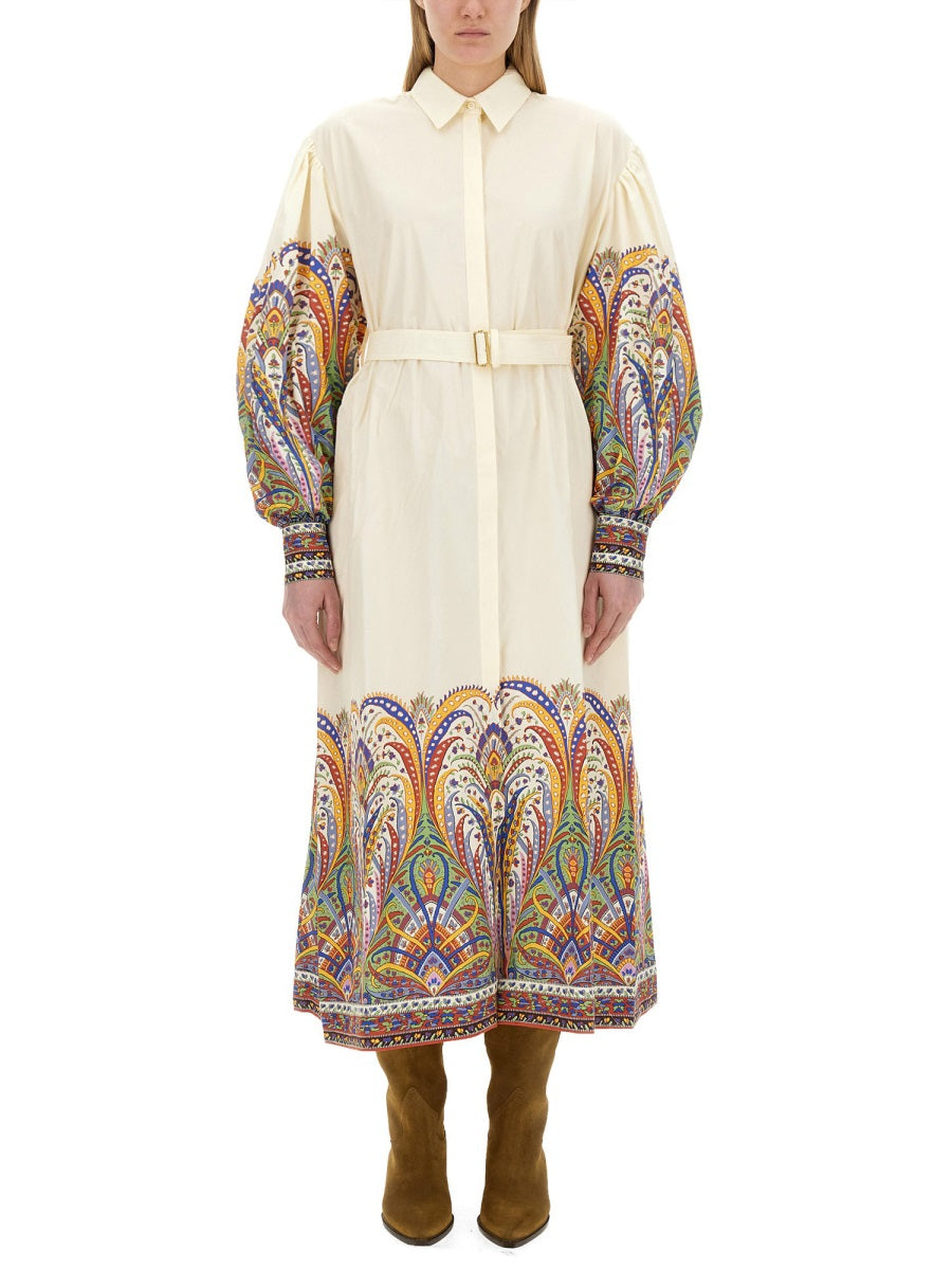 ETRO Regular Fit Chemisier Dress - Size 40 IT