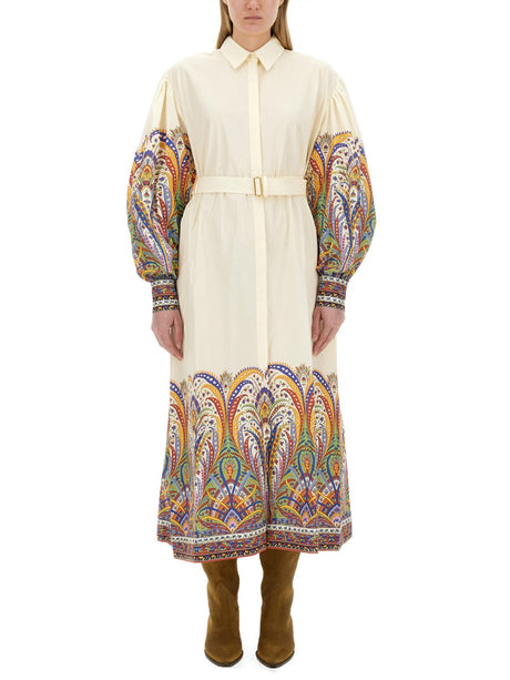 ETRO Regular Fit Chemisier Dress - Size 40 IT