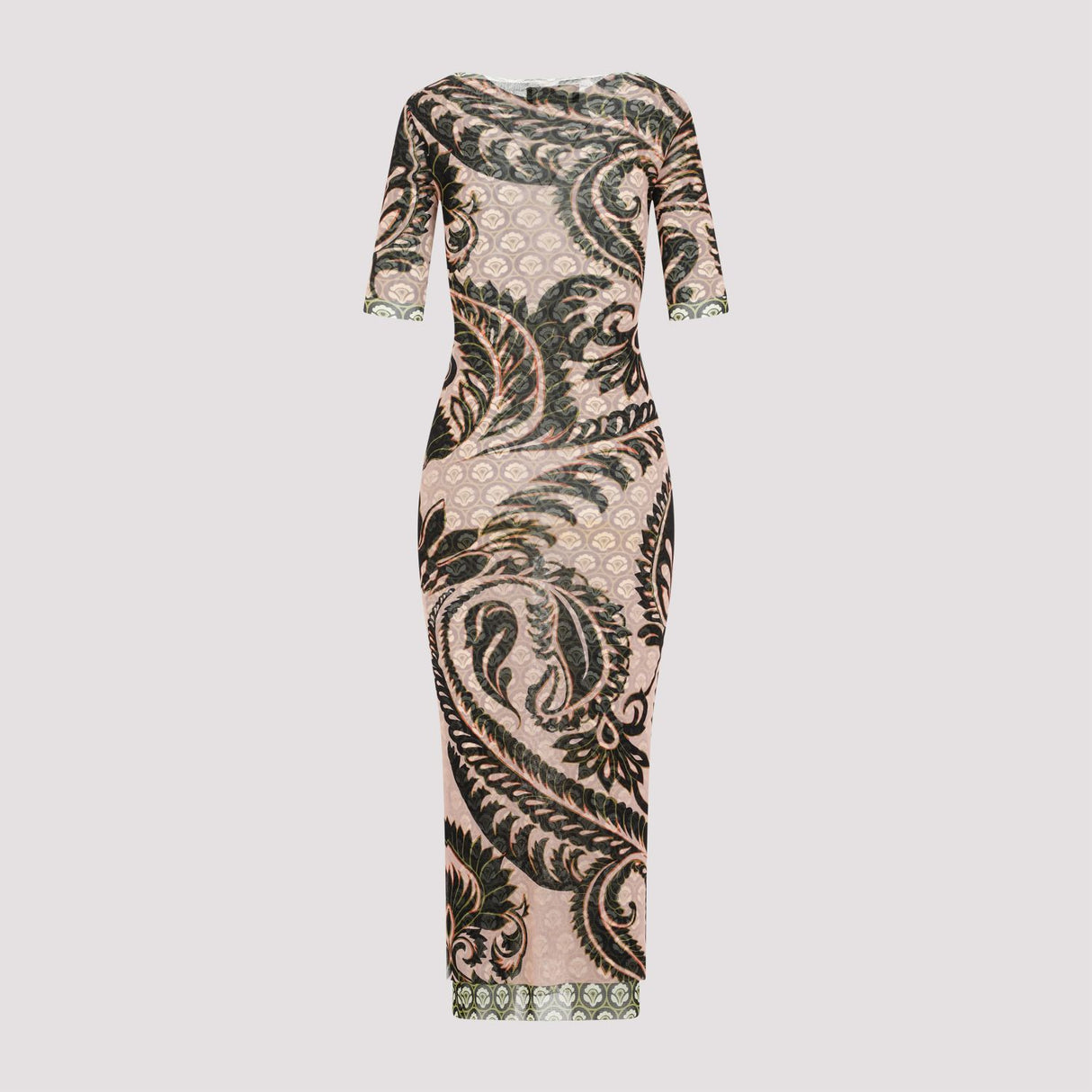 ETRO Multicolor Print Midi Dress - SS24 Collection