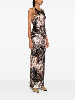 ETRO Printed Long Dress for Women - FW24 Collection