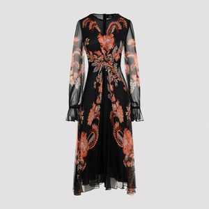 ETRO Chic Mini Silk Dress