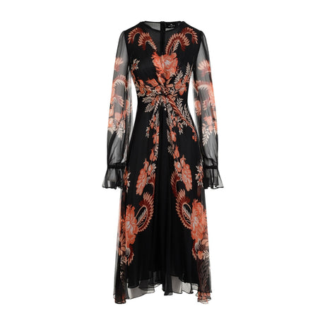 ETRO Chic Mini Silk Dress