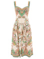 ETRO Beige Cotton Mini Dress for Women – SS25 Collection