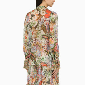 ETRO マルチカラーシルクシャツ - SS24コレクション