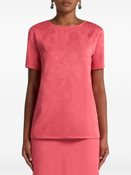 ETRO Coral Leaves Women's Top - SS25 Collection