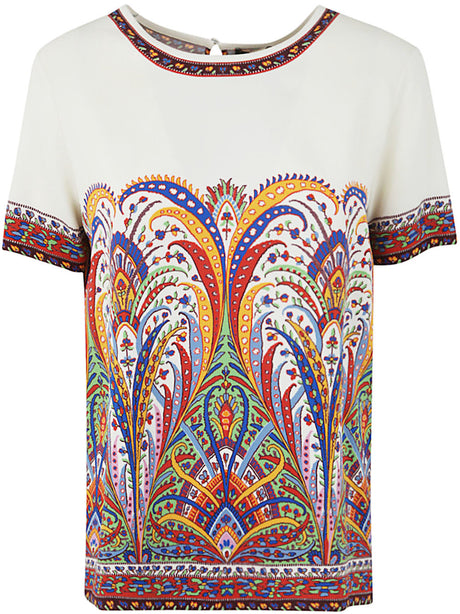 ETRO Chic Printed T-Shirt for Women - SS24 Collection