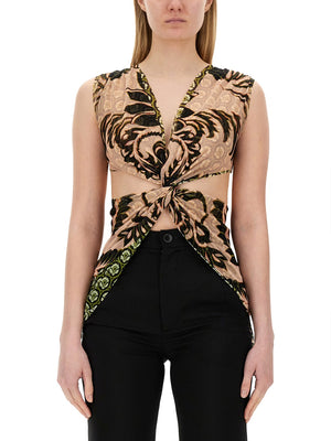 ETRO Women's Mini Tulle Top - Size 40 IT