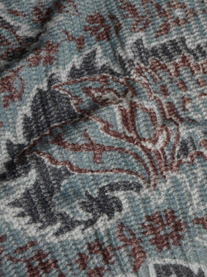 ETRO ペイズリー模様の高級ウールタートルネックセーター