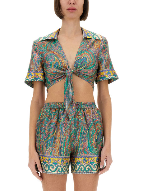 ETRO Silk Top for Women - Size S