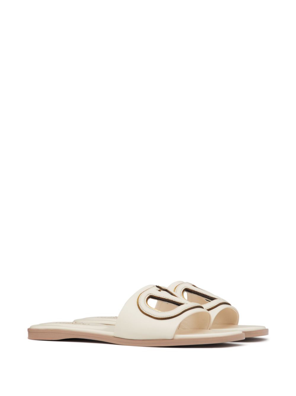 VALENTINO GARAVANI Cut-Out Leather Sandals for Women