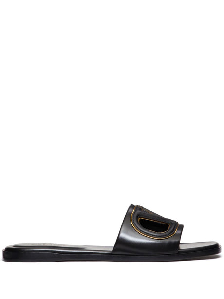 VALENTINO GARAVANI Cut-Out Leather Sandals for Women