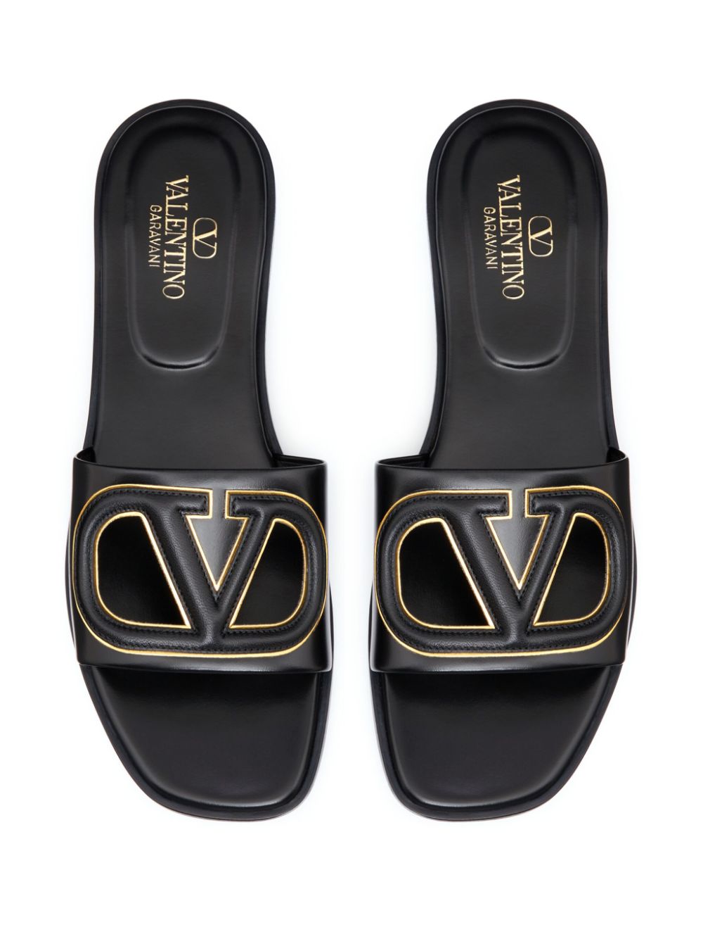 VALENTINO GARAVANI Cut-Out Leather Sandals for Women