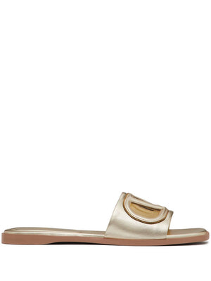 VALENTINO GARAVANI Cut-Out Leather Sandals for Women