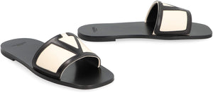 VALENTINO Viva Superstar Leather Slide Sandals - Women's