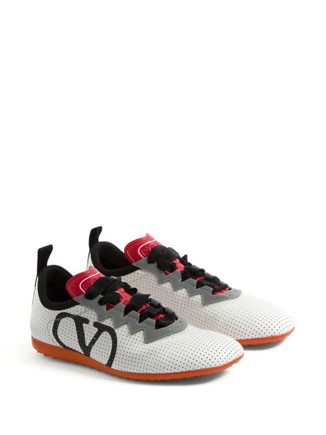 VALENTINO GARAVANI Chromathon Leather Sneakers for Women