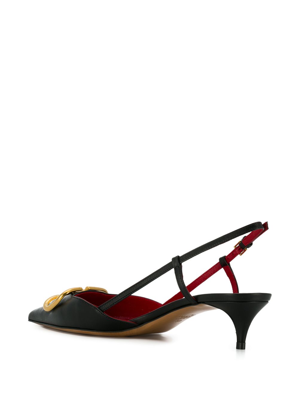 VALENTINO GARAVANI Signature Slingback Pumps with Pointed Toe and 40mm Heel