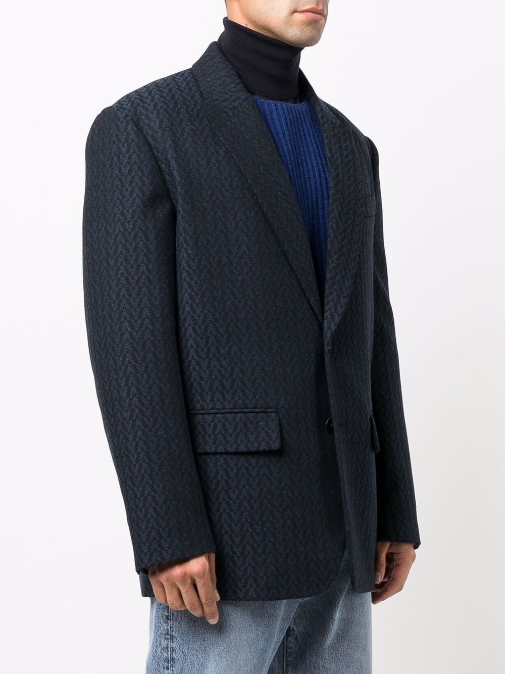 VALENTINO Premium Wool Men's Jacket for FW21