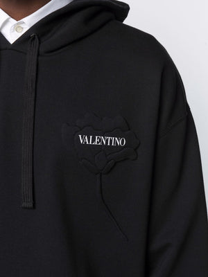 VALENTINO Men's Bold Floral Print Sweatshirt for Fall/Winter 2024