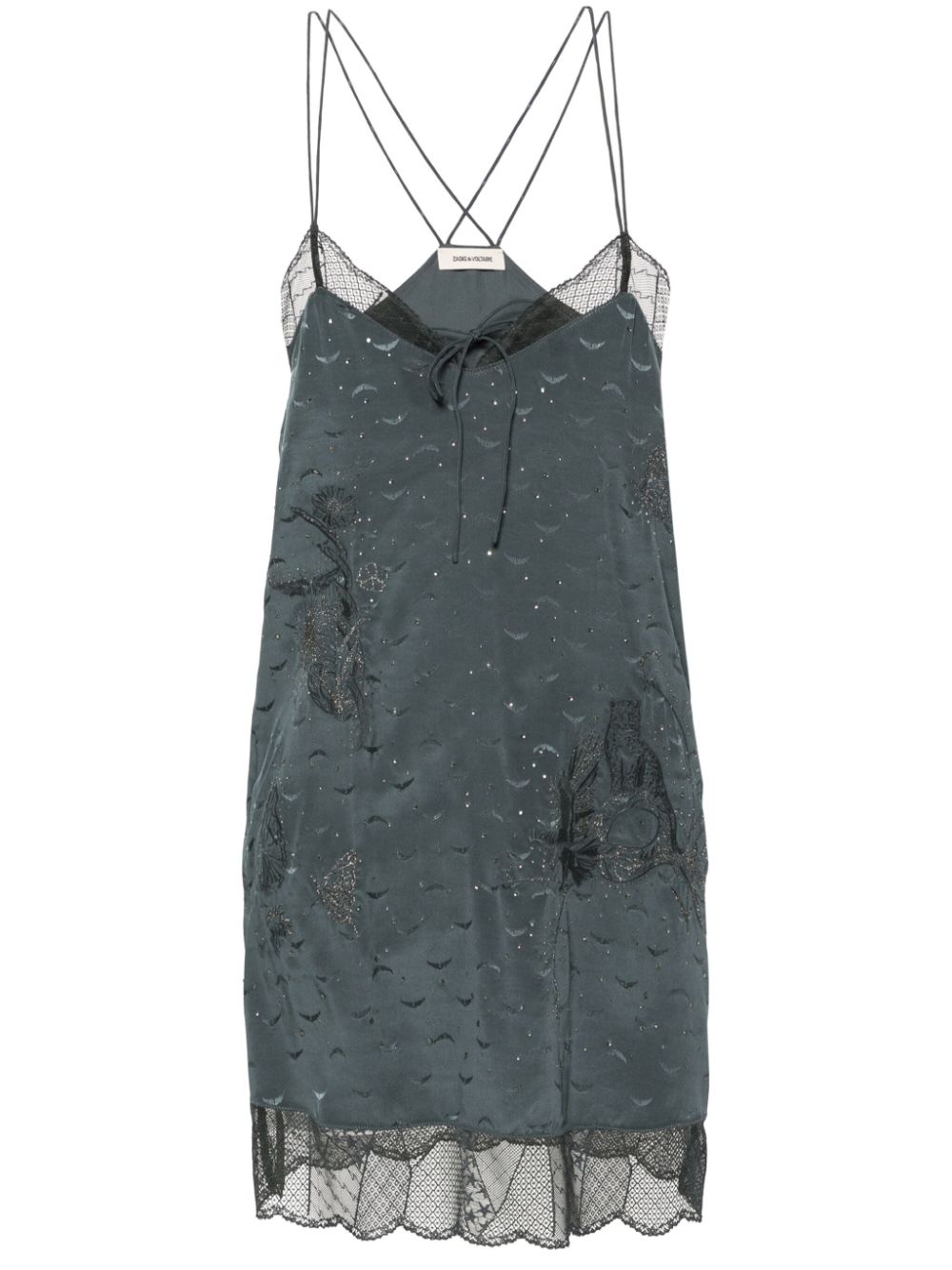 ZADIG&VOLTAIRE Silk Mini Vest with Adjustable Straps