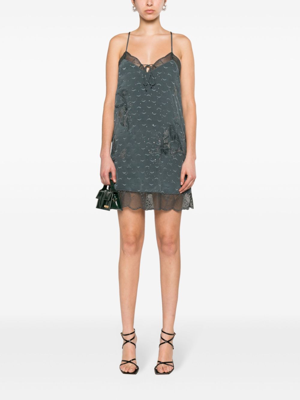 ZADIG&VOLTAIRE Silk Mini Vest with Adjustable Straps