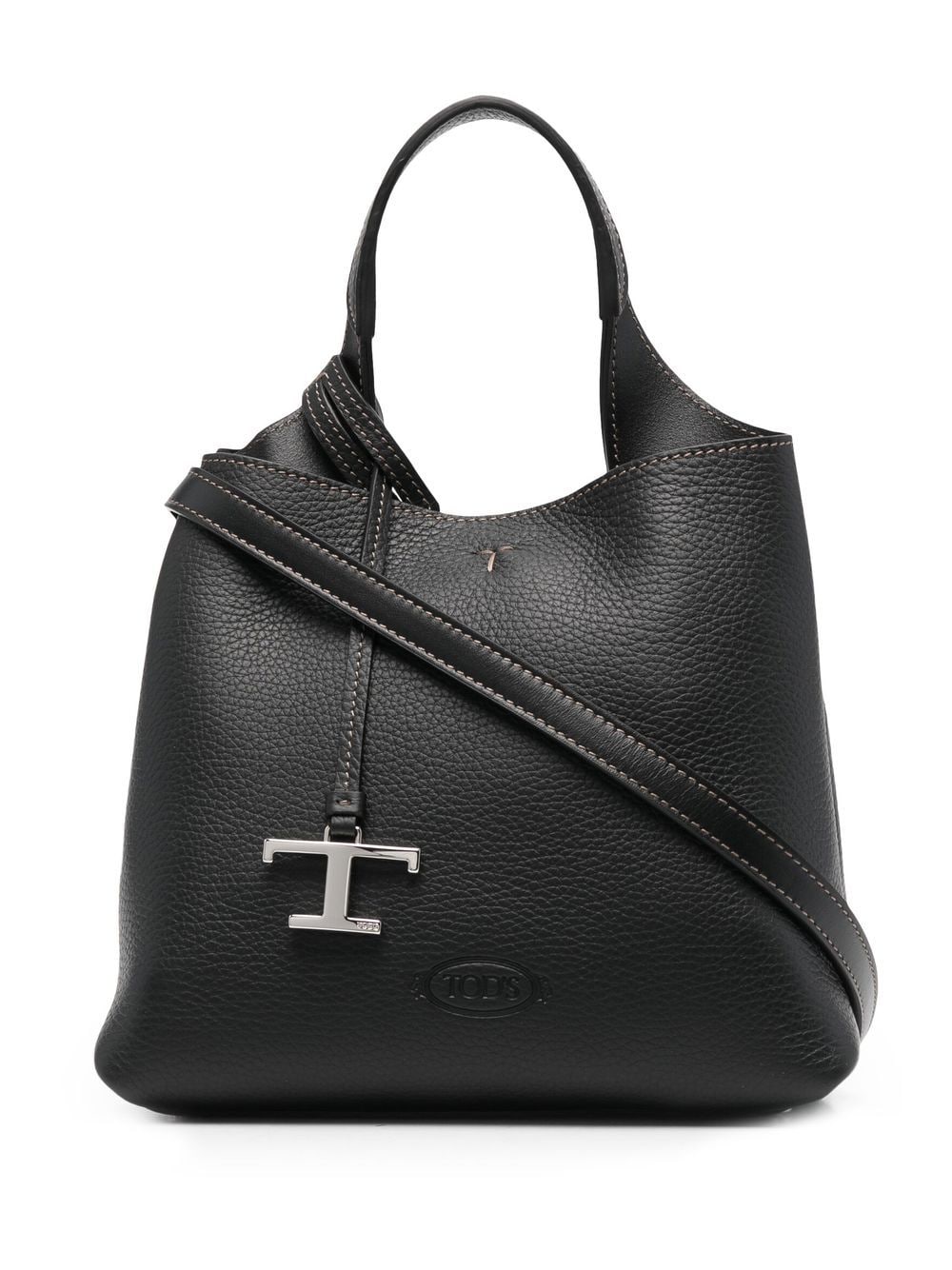 TOD'S Mini Handbag - Stylish Calfskin Design (20cm x 20cm x 13.5cm)