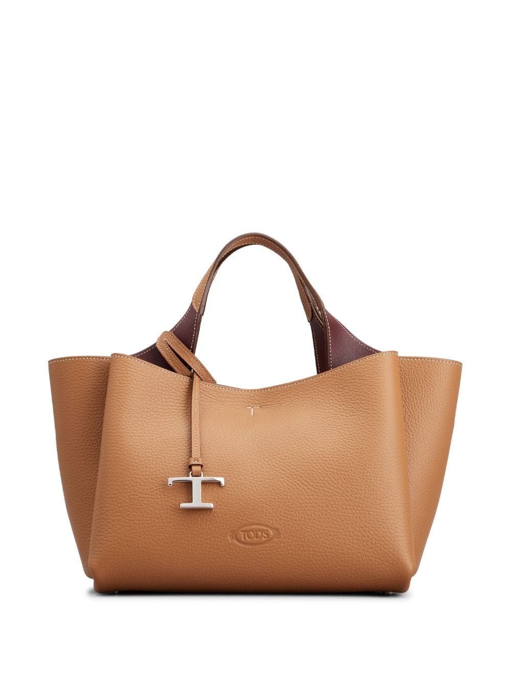 TOD'S Timeless Mini Leather Tote Handbag