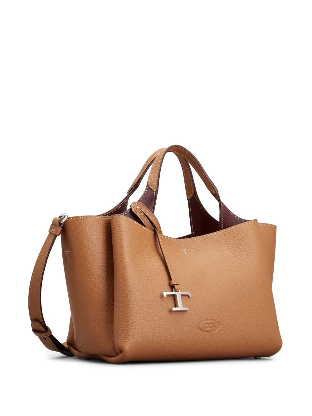 TOD'S Timeless Mini Leather Tote Handbag