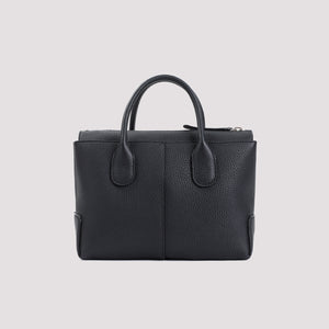 TOD'S 上品なグレインカーフレザーハンドバッグ 32x21x15cm