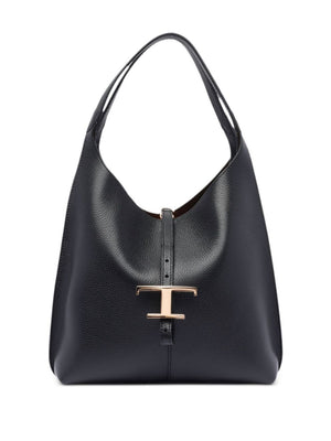 TODS Mini Timeless Grained Leather Shoulder Handbag