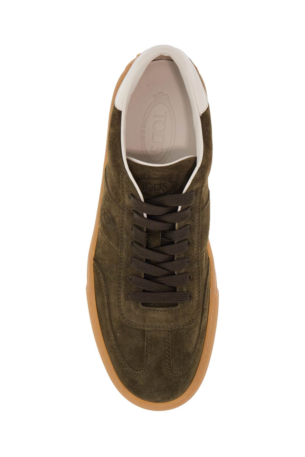 TOD'S Lace-Up Suede Shoes with Non-Slip Sole for the Modern Man