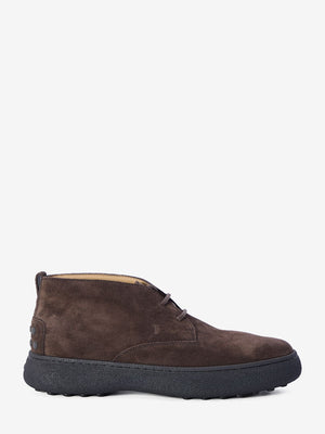 TOD'S Desert Boots in Suede UK Size