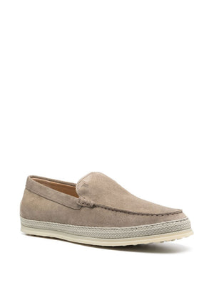 TOD'S Stylish Rafia Moccasins for Men