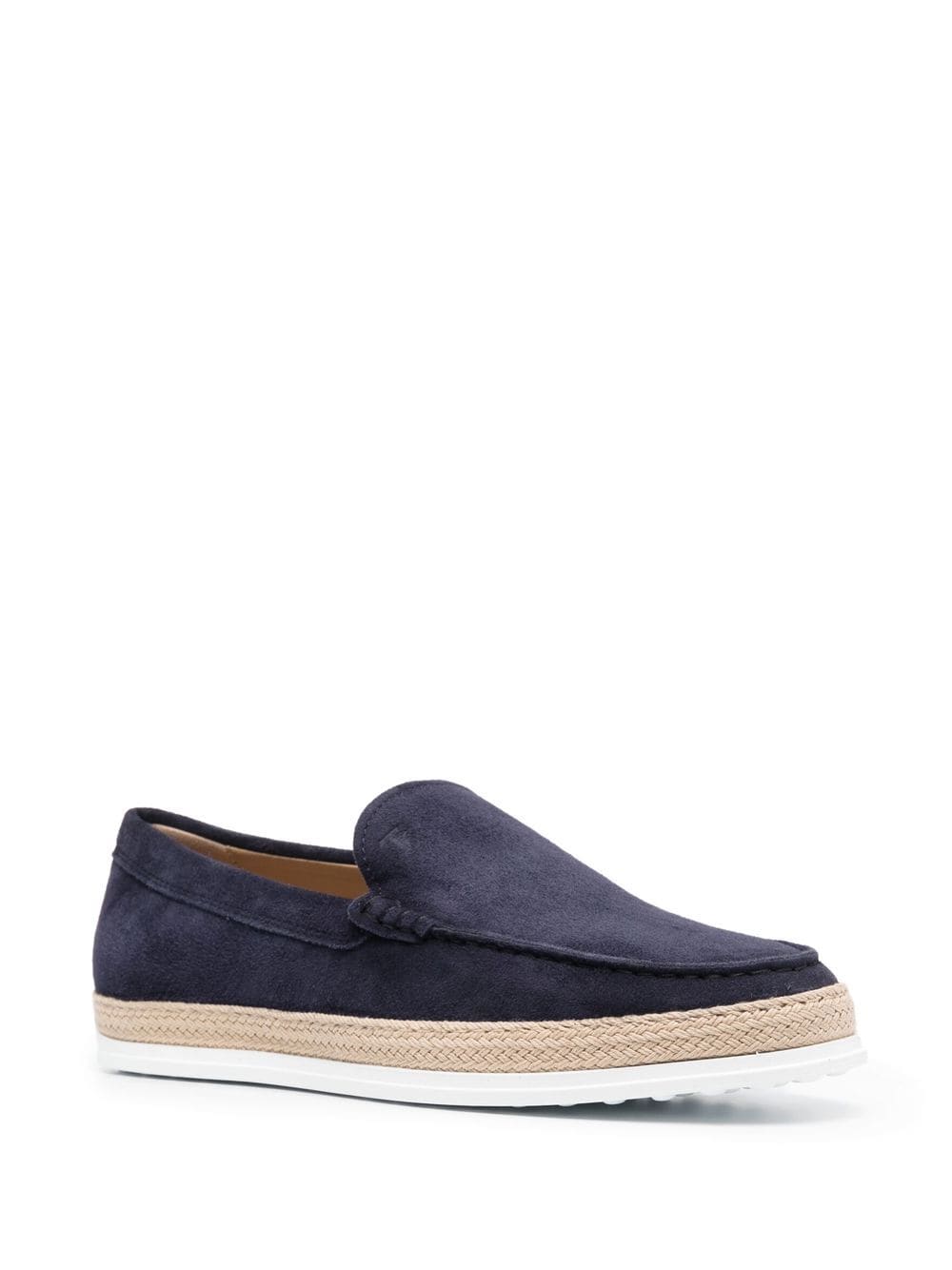 TOD'S Men's Suede Leather Slip-On Sneakers