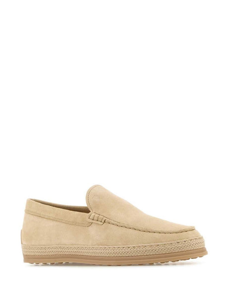 TOD'S Men's Suede Leather Slip-On Sneakers