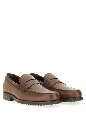 TOD'S Classic Leather Loafer for Men