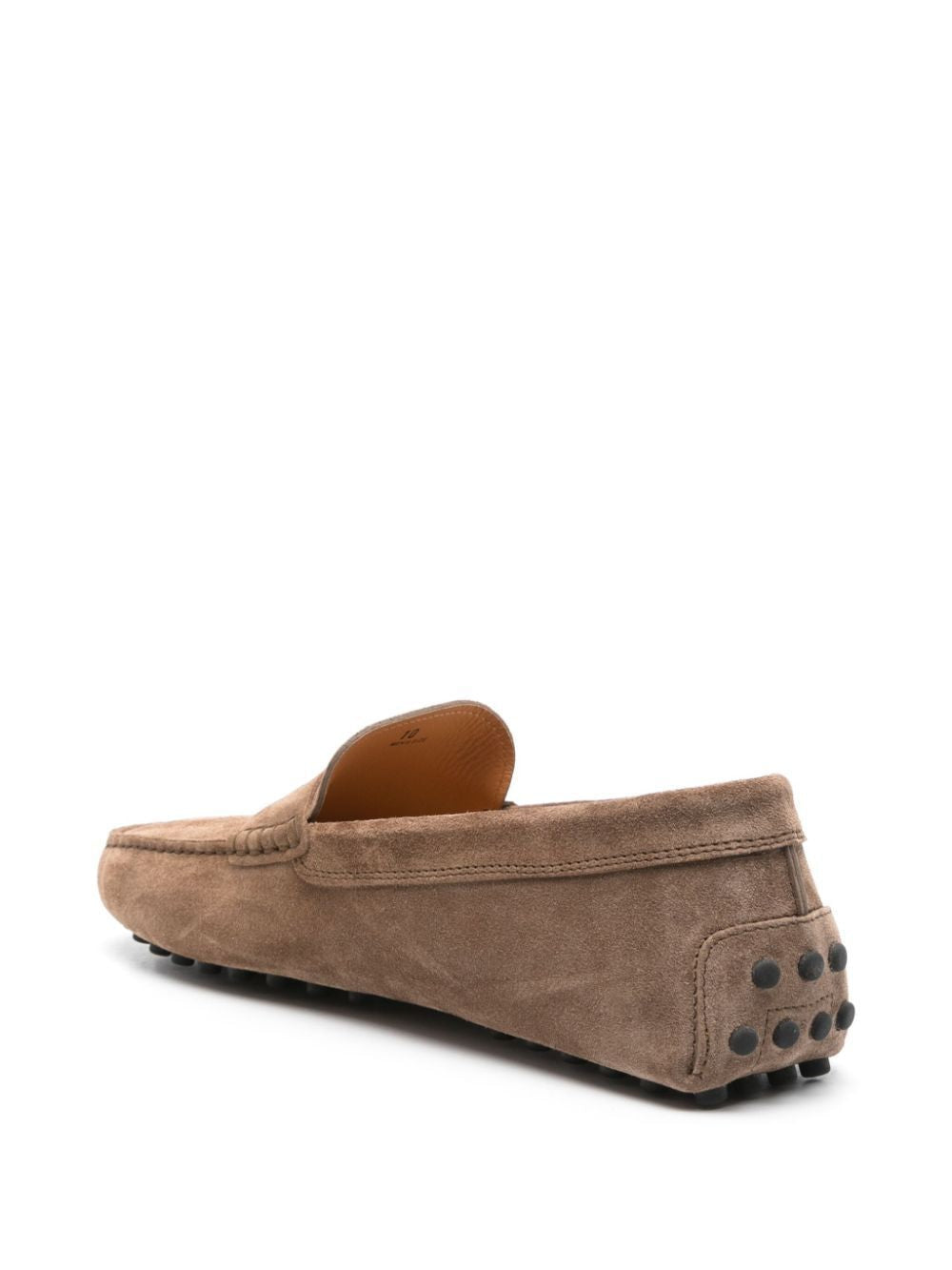 TOD`S Suede Rubber Driving Loafers