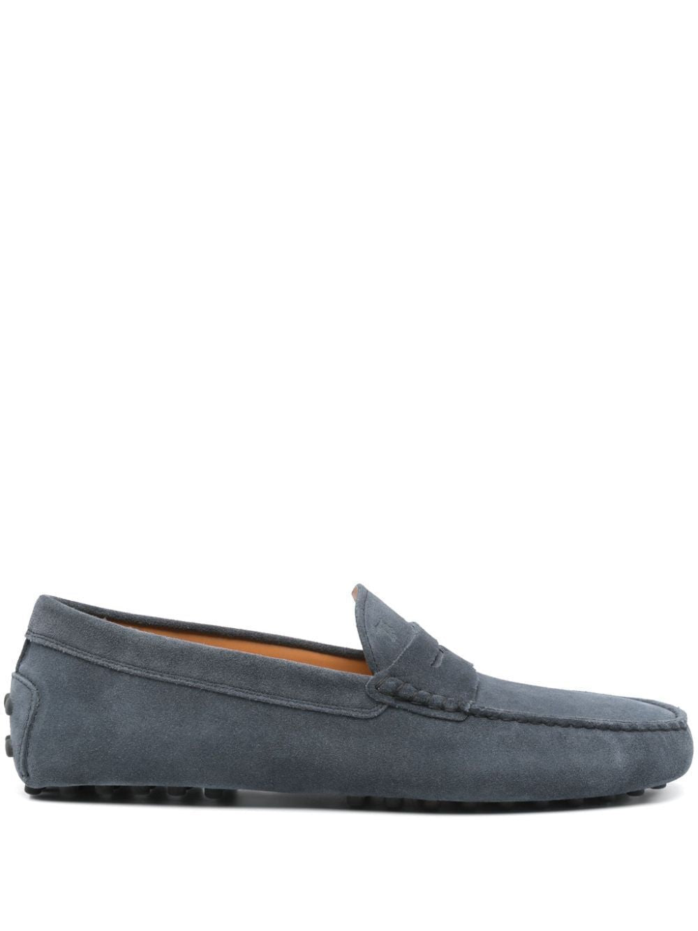 TOD`S Suede Rubber Driving Loafers