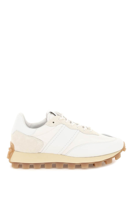 TOD'S Men's White Leather Sneakers for SS23