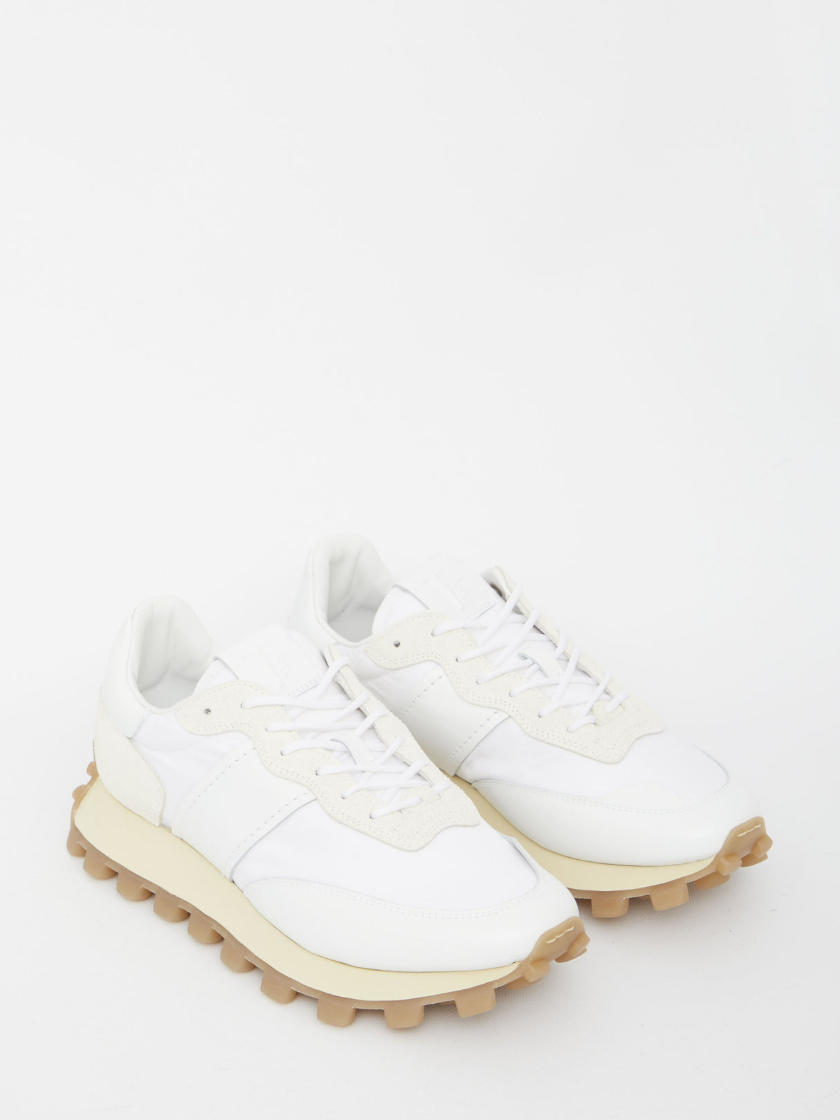 TOD'S Men's White Leather Sneakers for SS23